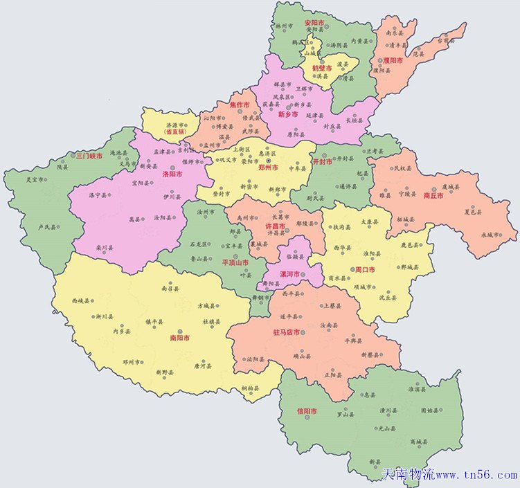 河南省地圖www.klseev.cn